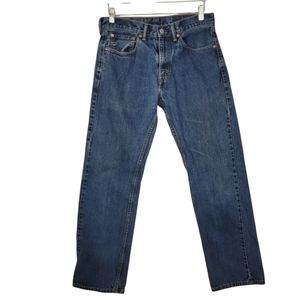 Levi's 505 Men's Regular Fit Straight Leg Jeans  - Size 32X32